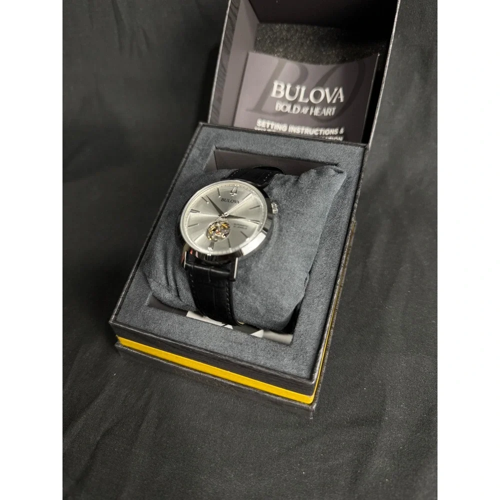 Bulova Aerojet Automatic Stainless Steel Men's Watch, 41mm